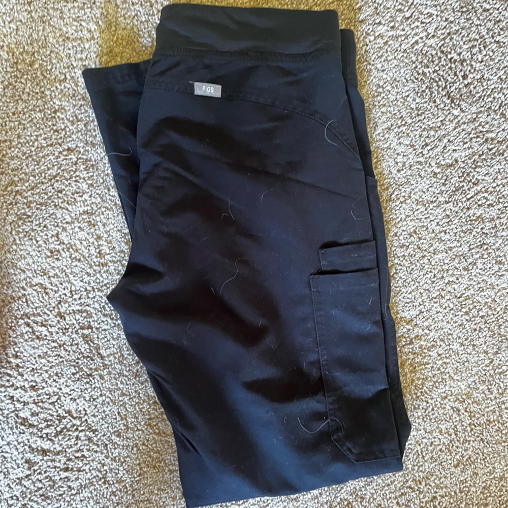 Figs Kade Black Pants